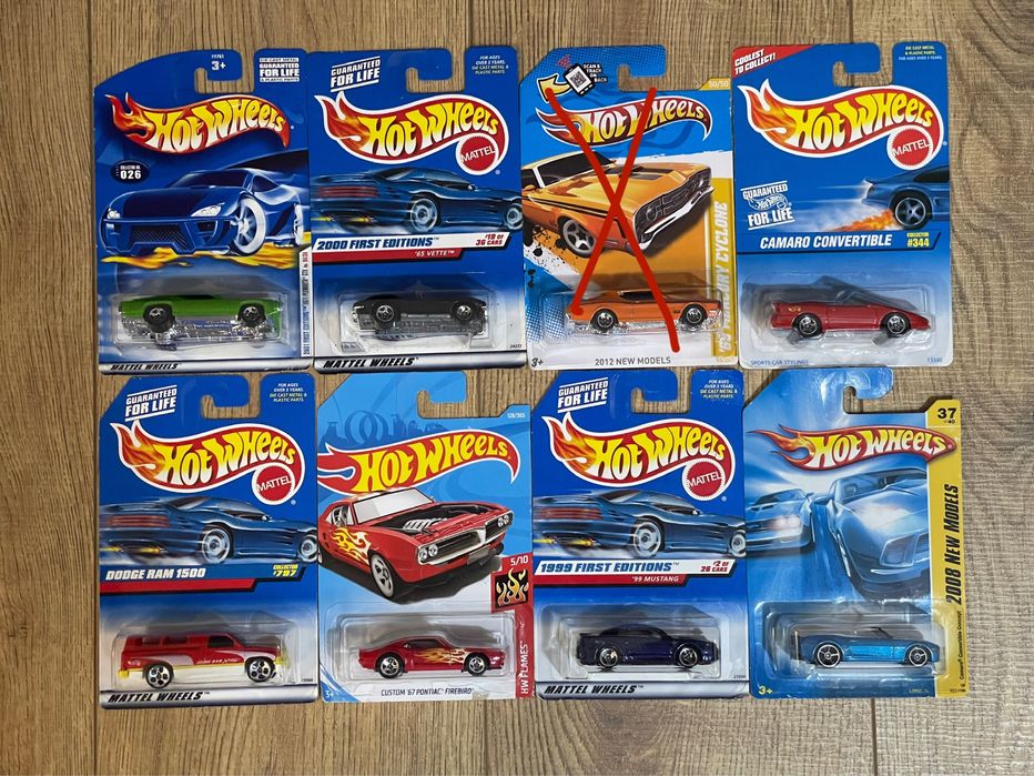 Hotwheels de colectie foarte vechi