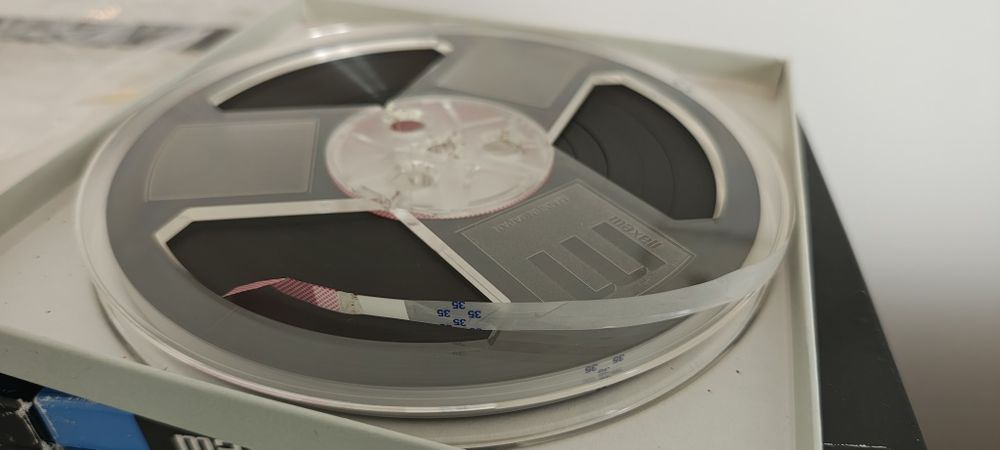 Maxell / Role / Benzi / Magnetofon / 18 cm