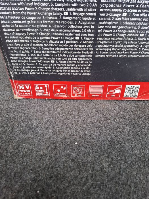 Vand Masina Tuns Gazon/iarba Einhell GE-CM33 Li