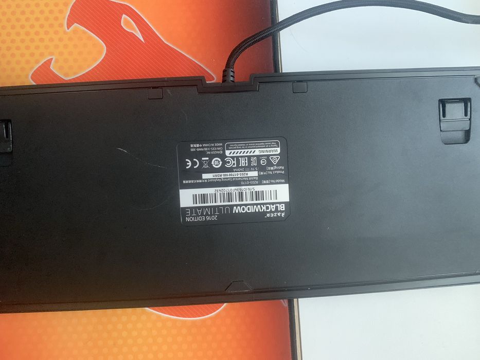 Клавиатура RAZER BLACKWIDOW ULTIMATE (2016 Edition)