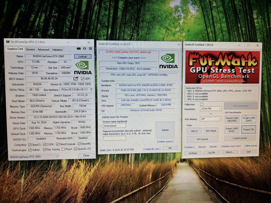 Placa video Geforce RTX 2060