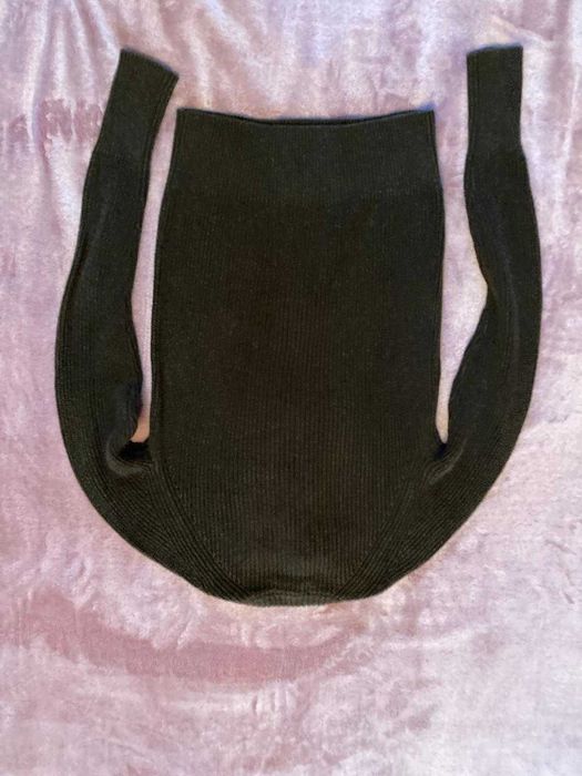 Pulover dama H&M kaki inchis, marime XS (potrivit si pentru S)