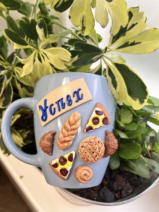 Чаша с полимерна глина