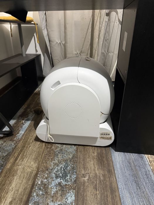 Litiera automata smart SHAW® pentru pisici, auto-curatare, sterilizare, aplicatie mobila, 9L