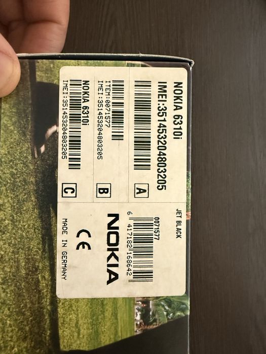 Nokia 6310i JET BLACK