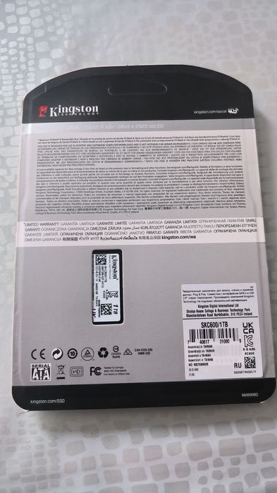 SSD Kingston KC600  1Т