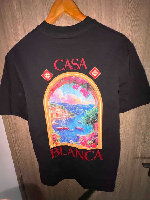 Tricou Casablanca peisaj lac
