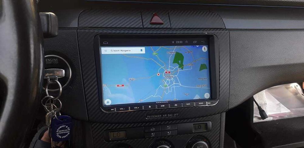 OFERTA Navigatie Android 9 Inch VW Golf 5 6 Passat B6 B7 Jetta Seat
