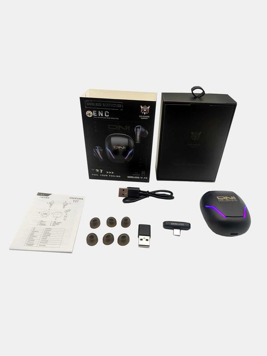ONIKUMA T27 DUAL-MODE Игровая гарнитура TWS 2.4G
