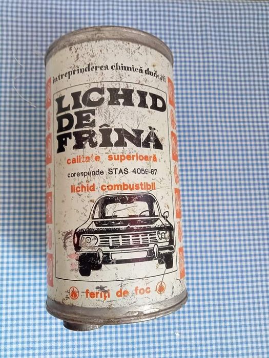 Cutie veche lichid de frână, Dacia 1100,1300 Mobra, Hoinar, Carpați