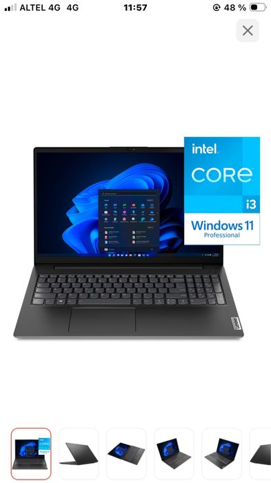Ноутбук Lenovo v15