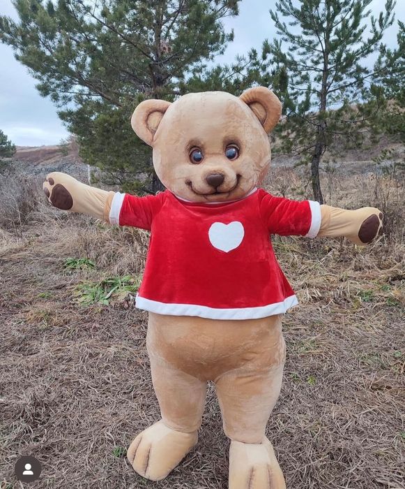 Мишка ростовая кукла