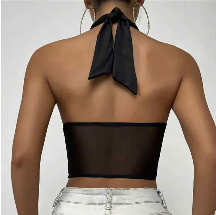 Черно бюстие ново