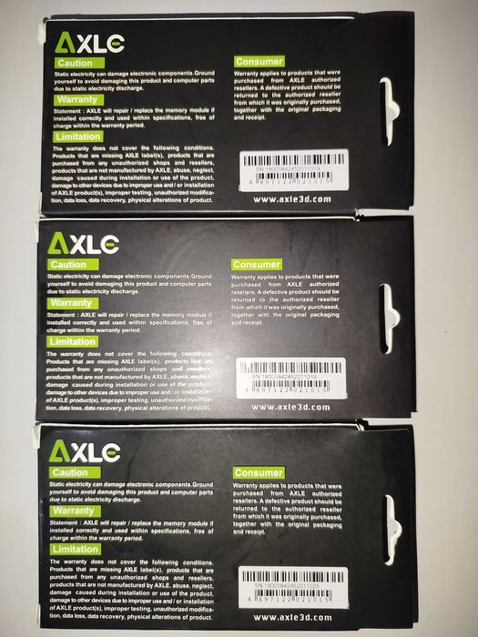 SSD M.2 Axle 512GB NVMe