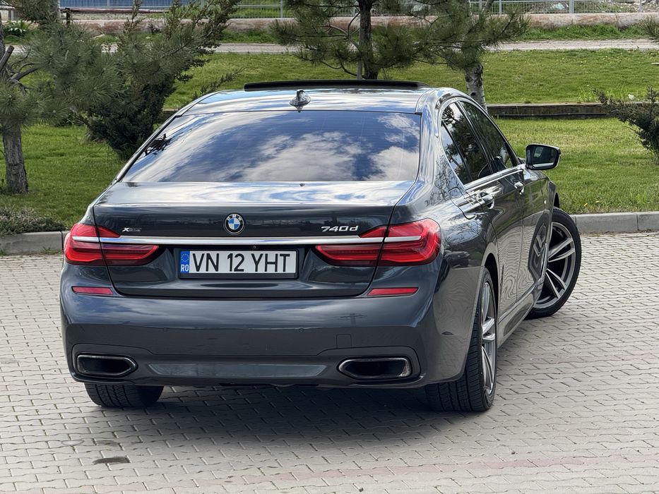 BMW 740 XD 2017 Pachet M/Laser/Tableta/Trapa/Cheie Smart