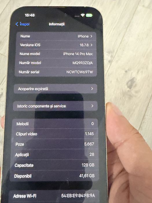 Iphone 14 pro max gold