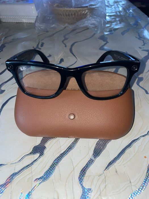 Смарт очки с камерой и наушниками