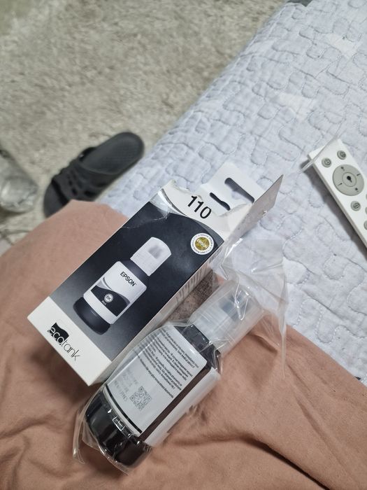 Cerneala originala EPSON 110 EcoTank C13T03P14A, negru(black) Cartus