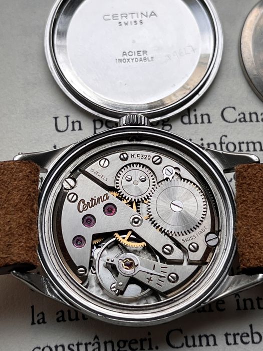Ceas Certina militar de colectie  mecanic (Omega)