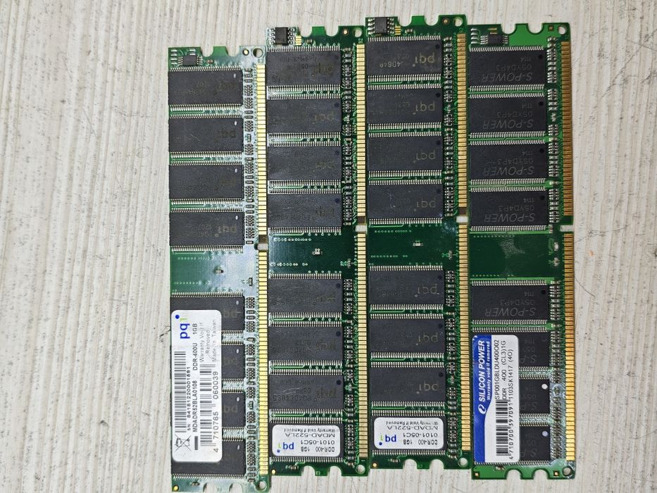 DDR1 1gb продам ОЗУ ддр1 RAM