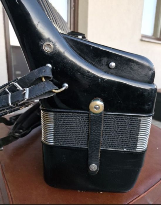 Acordeon Parrot cu 80 de bași negru