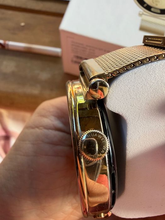 huawei watch gt 4 gold milanese