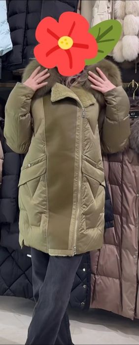 Продается пуховик женская