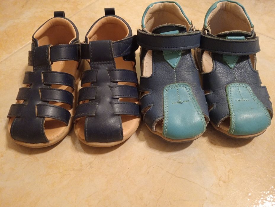 Set sandale copii h&m și ortopedia (piele), mărimea 22
