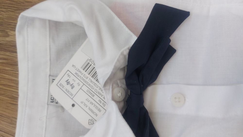 Детска нова риза 8-9г.