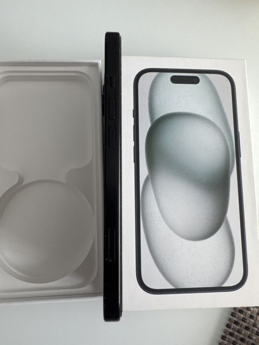 Iphone 15 black, 128gb