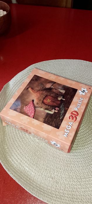 Объемный пазл "Грибной дом".