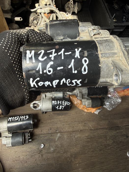 Стартер мерседес M271