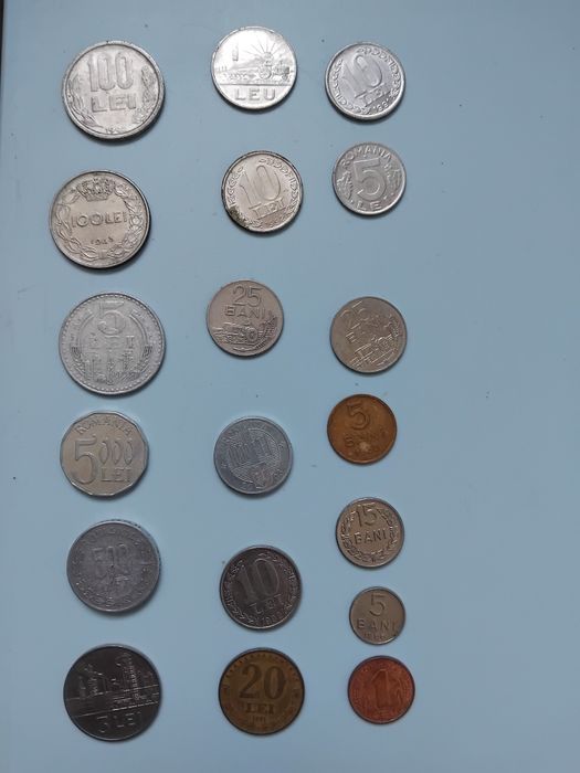 Monede  si bancnote  noi si vechi romanesti