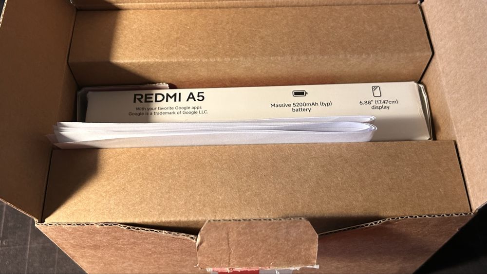 Telefon NOU GARANTIE! - Xiaomi Redmi A5, 4GB RAM, 128GB, Black