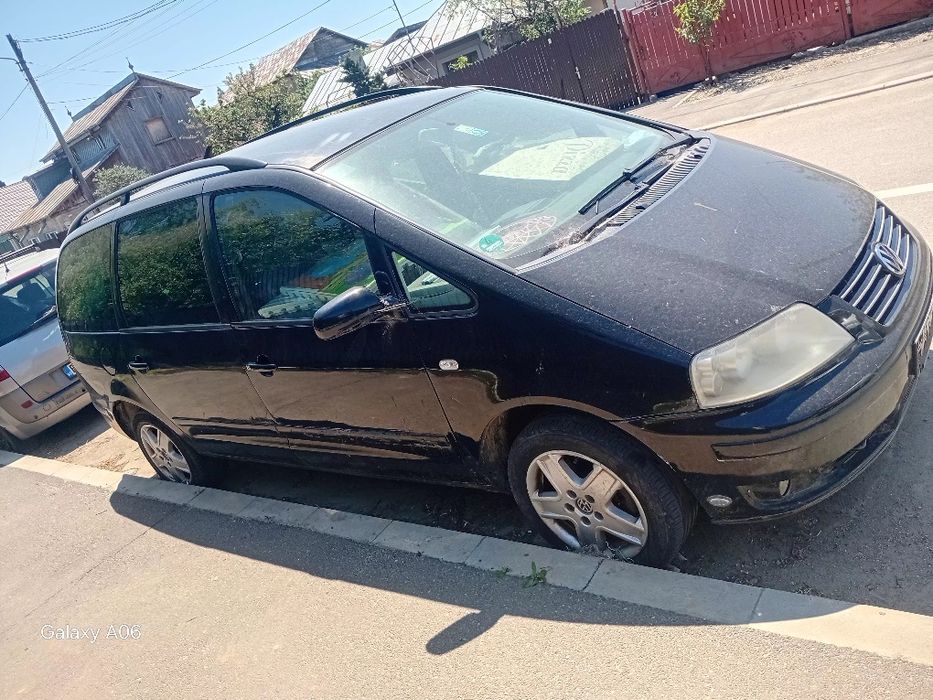 Bara fata/capota/aripa/far/motor/cutie/alternator/electromotor/turbina/injectoare/carlig remorcare vw sharan 1.9 auy