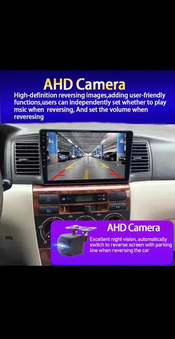 Мултимедиен видео плейър Carplay, Android Auto 6G+128 Qled + Усилвател