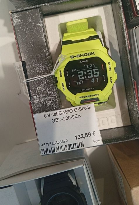 Ceas G-Shock Verde neon