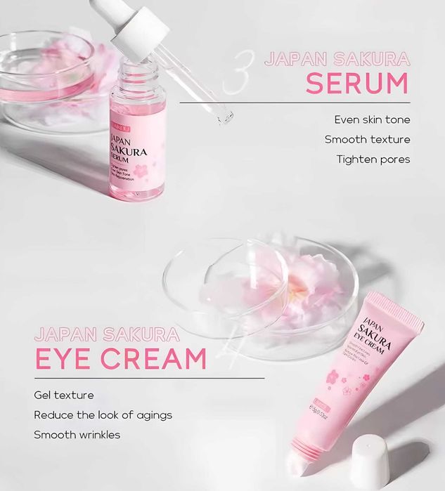 Set Produse Cosmetice Japan Sakura Skincare