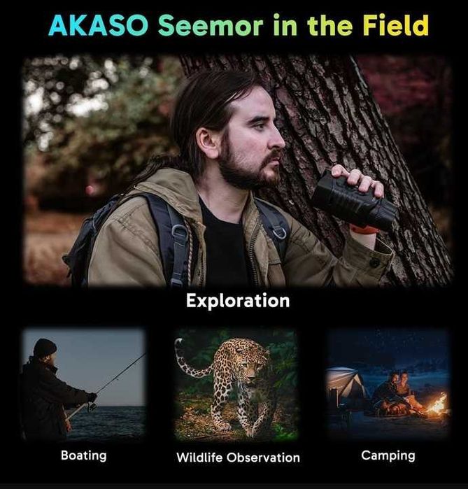 Binoclu AKASO Seemor 200 Full Color Night Vision Googles