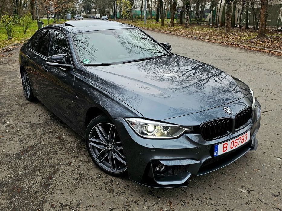 BMW Seria 3 Trapa/Bi-Xenon/Clima2zone/KeylessGo/Sport+/Incalzire/M-Pachet/Navi