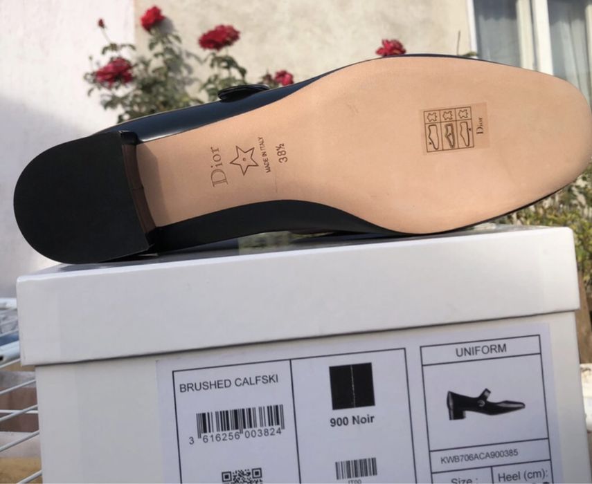 Pantofi eleganti cu toc Christian Dior
