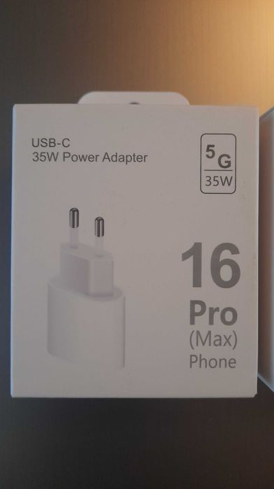 Incarcator 35w fast charge iPhone 15 , 16 , 17 Pro Max - noi sigilate