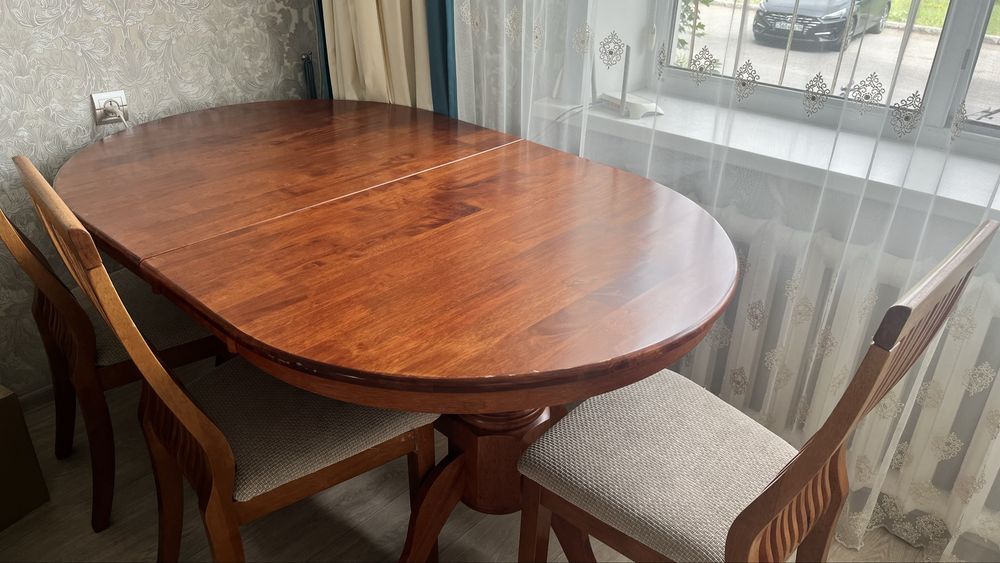 Продам стол + 6 стульев