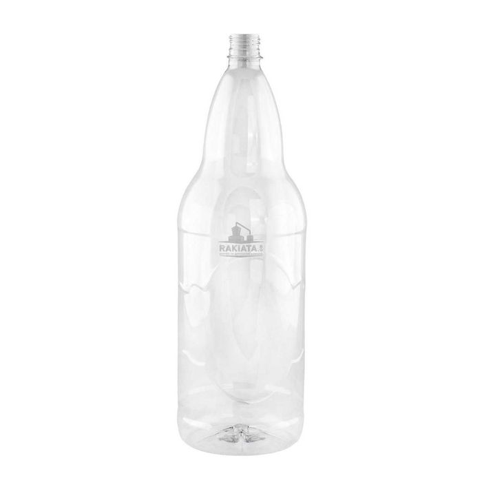 Пластмасова бутилка 2.5 л с капачка за вино и сок