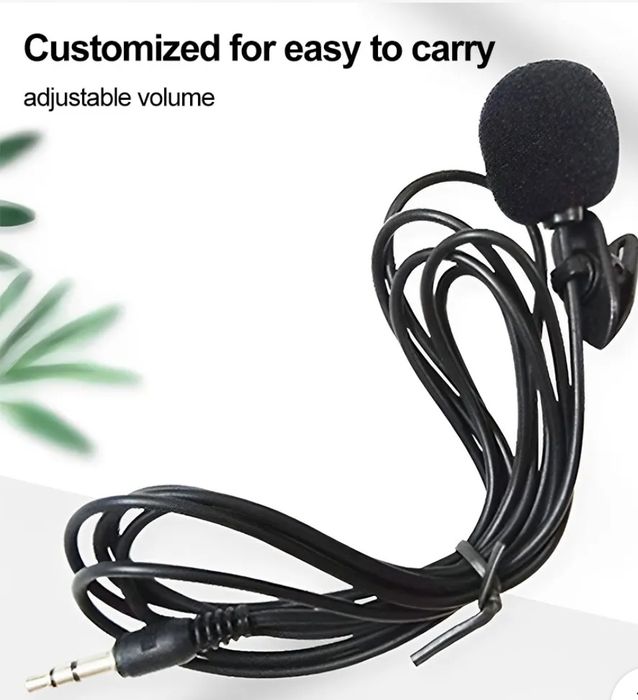 Microfon Lavaliera Microfon Camera GoPro DSLR Reportofon Microfon PC