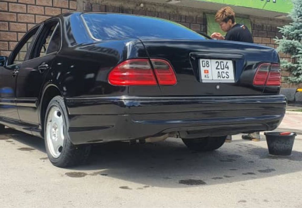 Бампер пороги Mercedes w 210