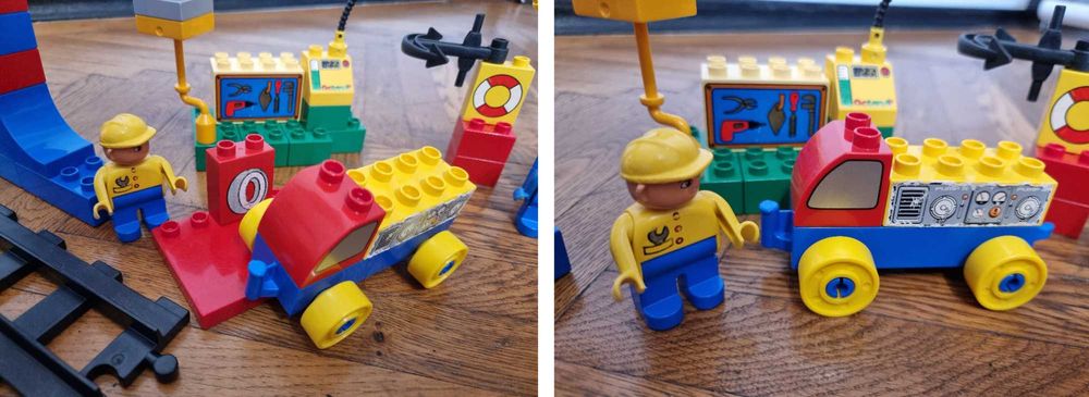 Lego duplo service auto si statie alimentare