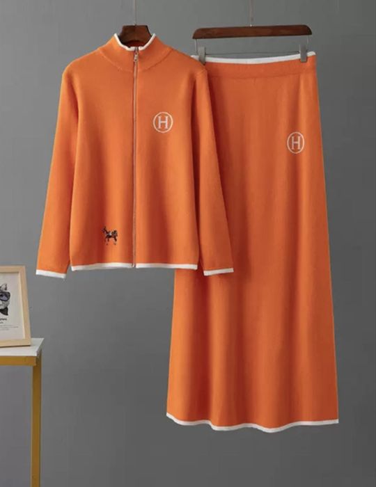 Двойка hermes orange