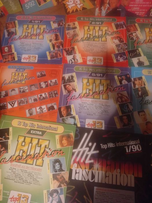 Vinyl-uri top 13 Music Club Hit Fascination 1990-1991 toata colectia