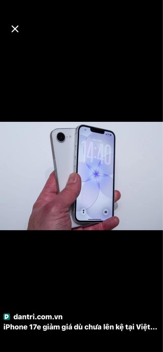 Iphone 17e alb 256GB Nou in Garantie 2 ani include husa protectoare cu folie confidentiala